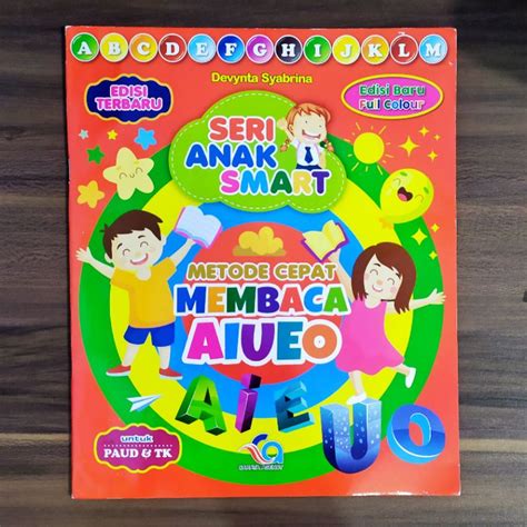 Jual Buku Seri Anak Smart Metode Cepat Membaca Aiueo Buku Belajar Membaca Anak Paud Dan Tk