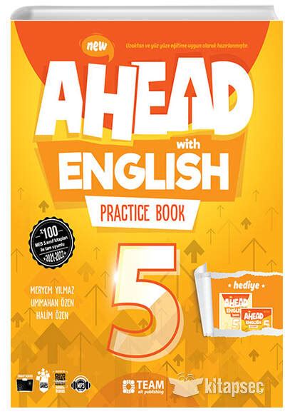 Ahead with English 5 Practice Book Team Elt Publıshıng 9786257579131