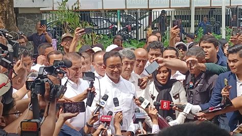 Anies Soal Quick Count Kita Tunggu Perhitungan KPU Jangan Buru Buru