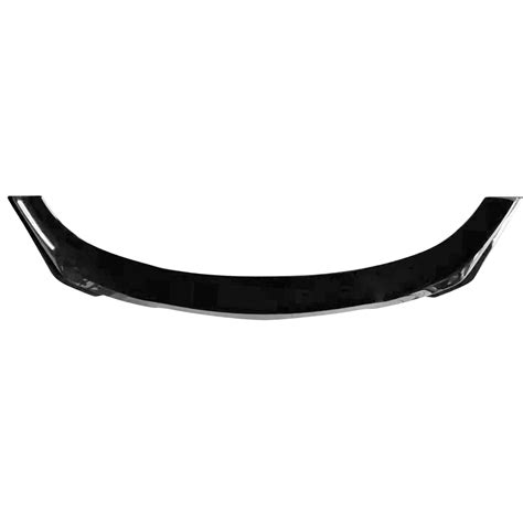 Ikon Motorsports Front Bumper Lip Compatible With 2015 2321 Dodge Charger Pp Gloss Black V3