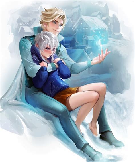 Queen Elsa X Jack Frost Enjoying Lifes Little Moments~