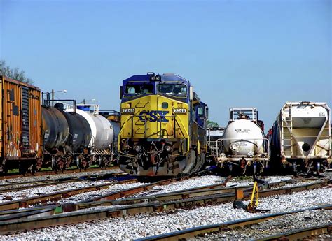 CSX Train Yard Photograph by Anthony Dezenzio - Pixels