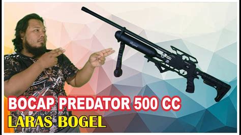 Bocap Predator 500cc Full CNC Sistem Monolite Promo Senapan Angin Pcp