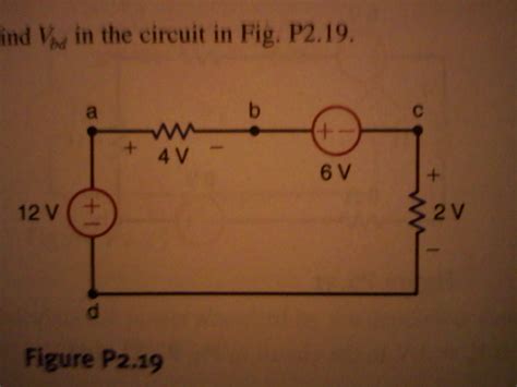 Solved Find Vbd In The Circuit In Fig P Chegg