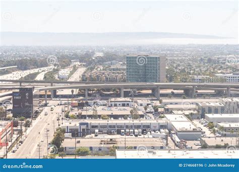 Aerial Photograph of the Airport Courthouse Near LAX in Los Angeles ...