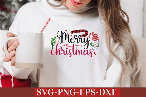 Merry Christmas Svg Graphic By Designistic Creative Fabrica