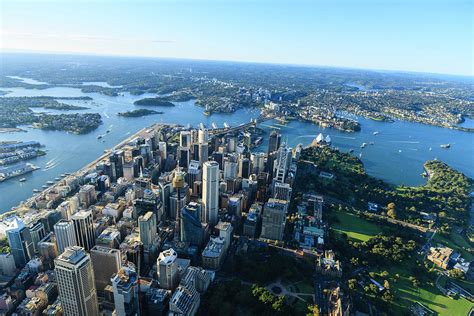 Aerial View Of Downtown Sydney by Btrenkel