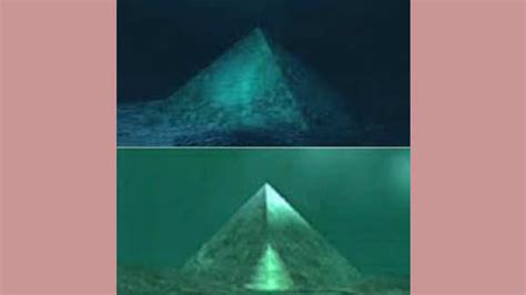 நீருக்கடியில் பிரம்மாண்ட பெர்முடா முக்கோண கண்ணாடி பிரமீடுகள் Two Giant Underwater Crystal