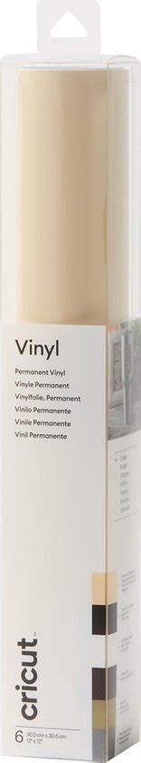 Cricut Premium Vinyl Permanent 30x30cm 6 Sheet Sampler Basics Bol