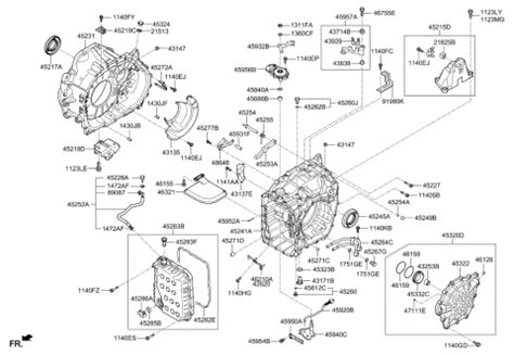 B Genuine Hyundai Valve Body Oil Filter Assembly