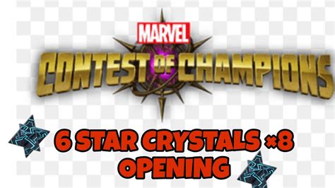 6 Star ⭐ Crystals Opening Mcoc Gameplay Youtube