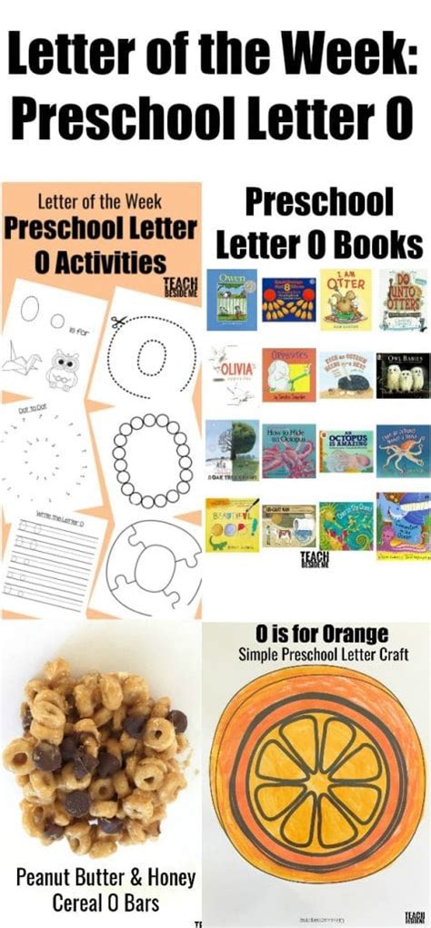 Letter of the Week: Preschool Letter O Activities - Teach Beside Me