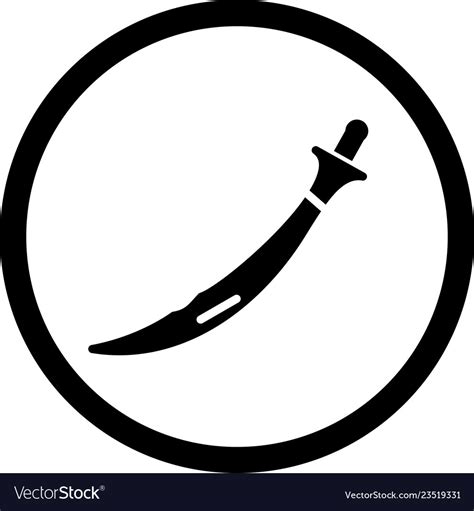 Sword icon Royalty Free Vector Image - VectorStock