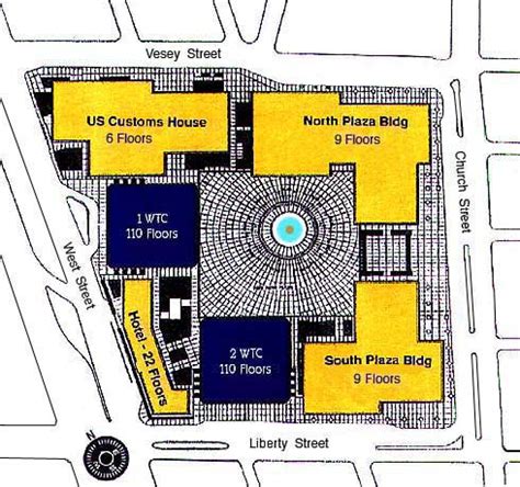 WTC options - site plan comparisons