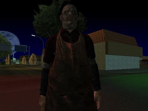 Gta San Andreas Leatherface Skin Pack Normal Mapenv Maps Mod