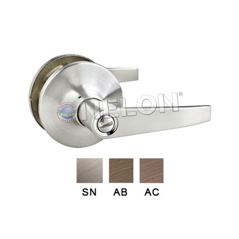 Nelon No Key Tubular Lever Door Lock Privacy Lock Bathroom