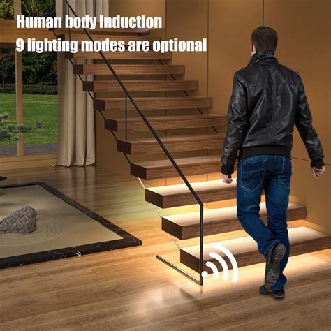 Superstairled Intelligent Motion Sensor Led Stair Lighting Complete Set Ssl 5616 40 Inches Long