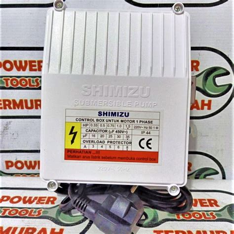 Jual Control Box SHIMIZU SPG20 333K 1 5 HP Submersible Pompa Celup 3 1