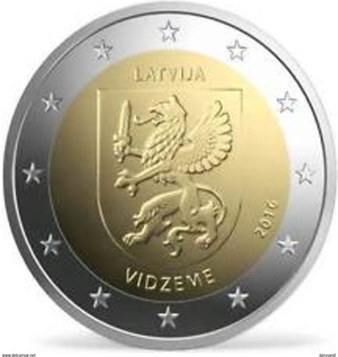 Lettonie Pièce commémorative 2 euro Lettonie 2016 Vidzeme