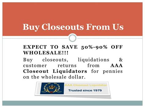 PPT - Overstock clearance for Overstock Buyers to Overstock-wholesale