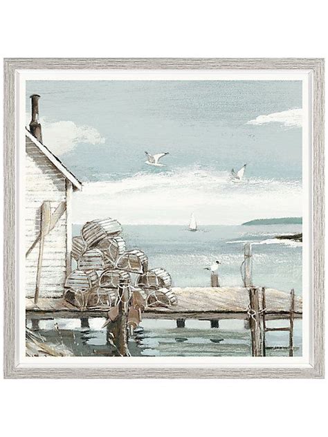 Adelene Fletcher Fisherman S Catch Framed Print Mount 37 X 37cm