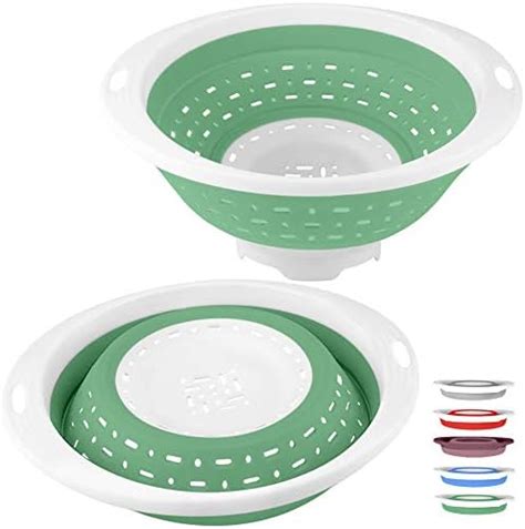 Amazon Collapsible Colander Set Of Heat Resistant Washing And