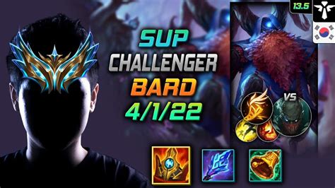 Challenger Bard Support Vs Pyke Kr