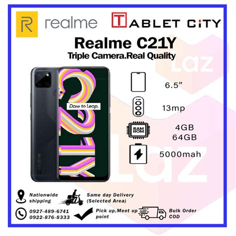 Realme C21y RMX3261 4GB 64GB Lazada PH