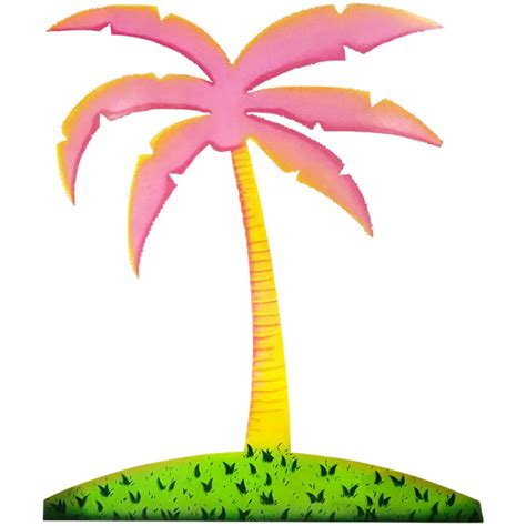 Colourful Palm Tree Cut Outs Prop For Hire Ueg Event Rentals