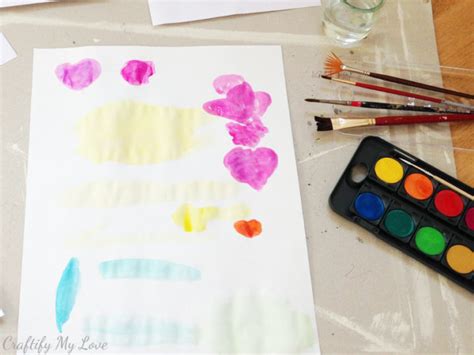 Make Easy Diy Watercolor Cards Craftify My Love