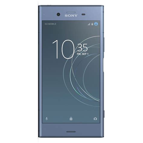 Sony G8341 Xperia XZ1 64GB Moonlit Blue DACH Smartphones Ohne Vertrag