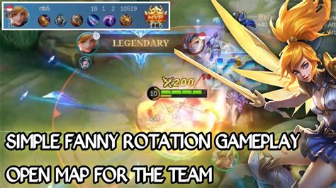 Simple Fanny Rotation Gameplay Open Map For The Team Fanny