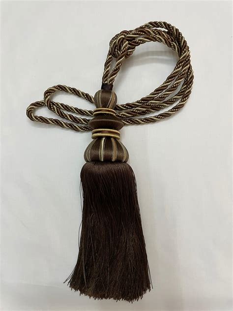 Tassel Dark Brown Re Design Deco Pte Ltd