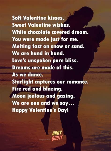 Valentines Day Love Poems Happy Valentines Day Romantic [long Short