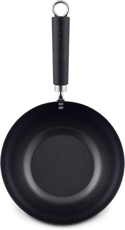 Amazon Ken Hom Kh Carbon Steel Non Stick Mini Wok Cm