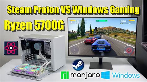 Steam Proton Vs Windows Ryzen 5700G Gaming YouTube