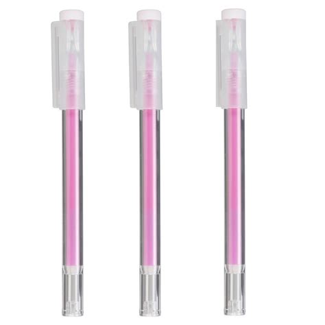 Muji Erasable Ballpoint Pen Pink 05mm Made In Japan 3 Pieces Free