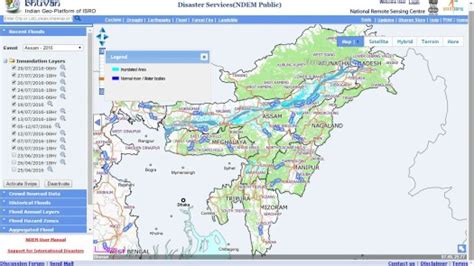 Nrsc Released Updated Flood Hazard Atlas For Assam State Gis Resources