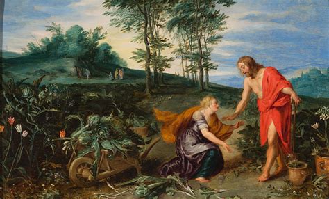 Christ Appears To Mary Magdalene Or Noli Me Tangere