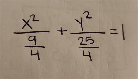 Solved Graph each ellipse and locate the foci. | Chegg.com