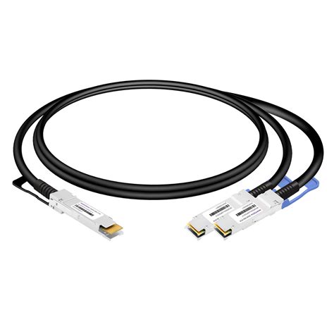 200G QSFP28 DD To 2x100G QSFP28 DAC 1 M AscentOptics