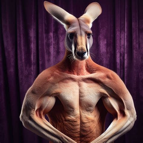 Download Ai Generated Kangaroo Marsupial Royalty Free Stock