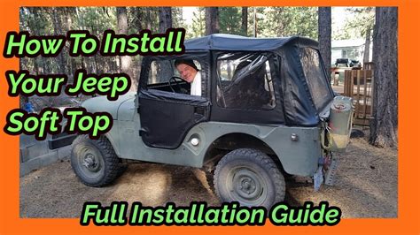 How To Install Jeep Soft Top