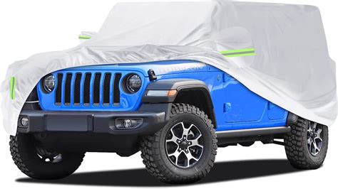 Waterproof Car Cover Custom Fit For Jeep Wrangler Jk Jl 4 Door 2006 2023 Waterproof