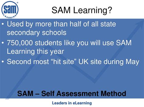 Ppt Sam Learning For Students Powerpoint Presentation Free Download