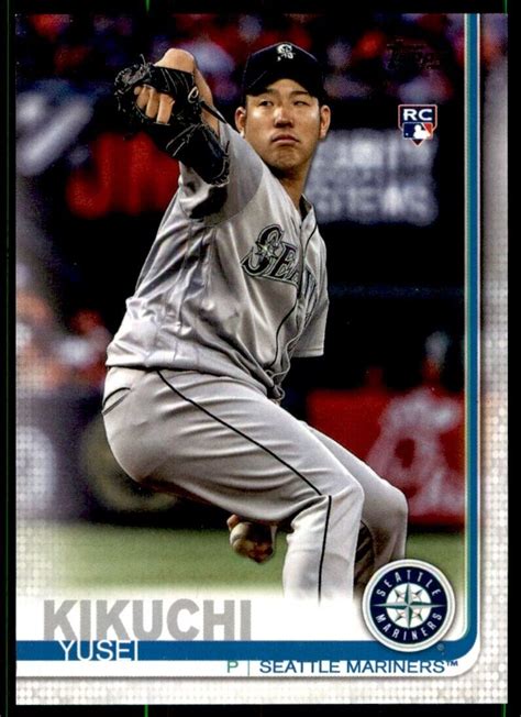 2019 Topps 632 Yusei Kikuchi Seattle Mariners Ebay