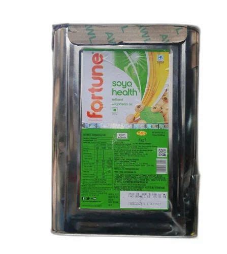 Fortune Soya Health Refined Soyabean Oil Tin At Rs Tin In New