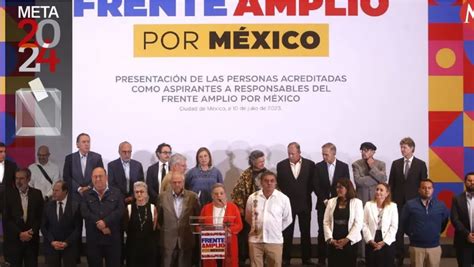 Ine Avala Creación De Frente Amplio Por México Grupo Milenio