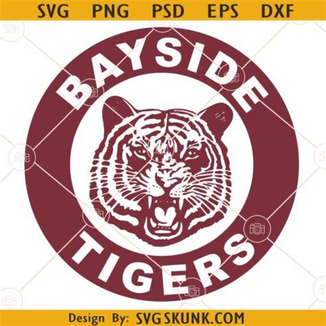 Bayside Tigers High School Logo SVG, Saved By The Bell Svg, Saved By ...