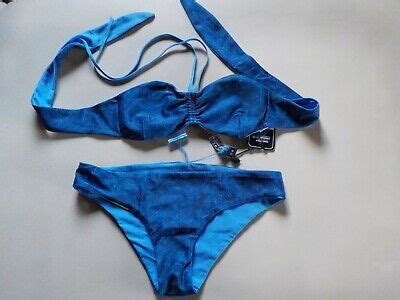 Damen Wende Bikini Xs Maui And Sons Neu Mit Etikett Blau Bademode